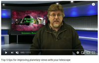 Top 5 tips for improving planetary views with your telescope